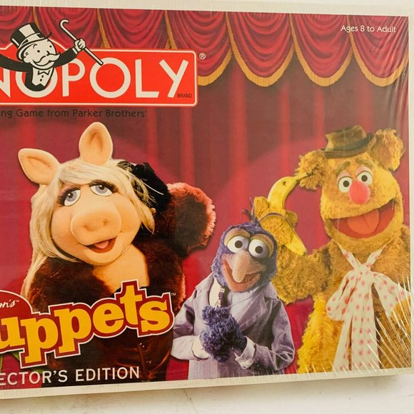 Vintage Monopoly Jim Henson's Muppets Collector's Edition Board Game New‎ Sealed - Picture 2 of 6